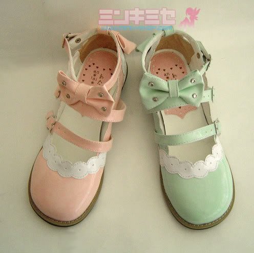 Sweet Lolita Enamel Shoes